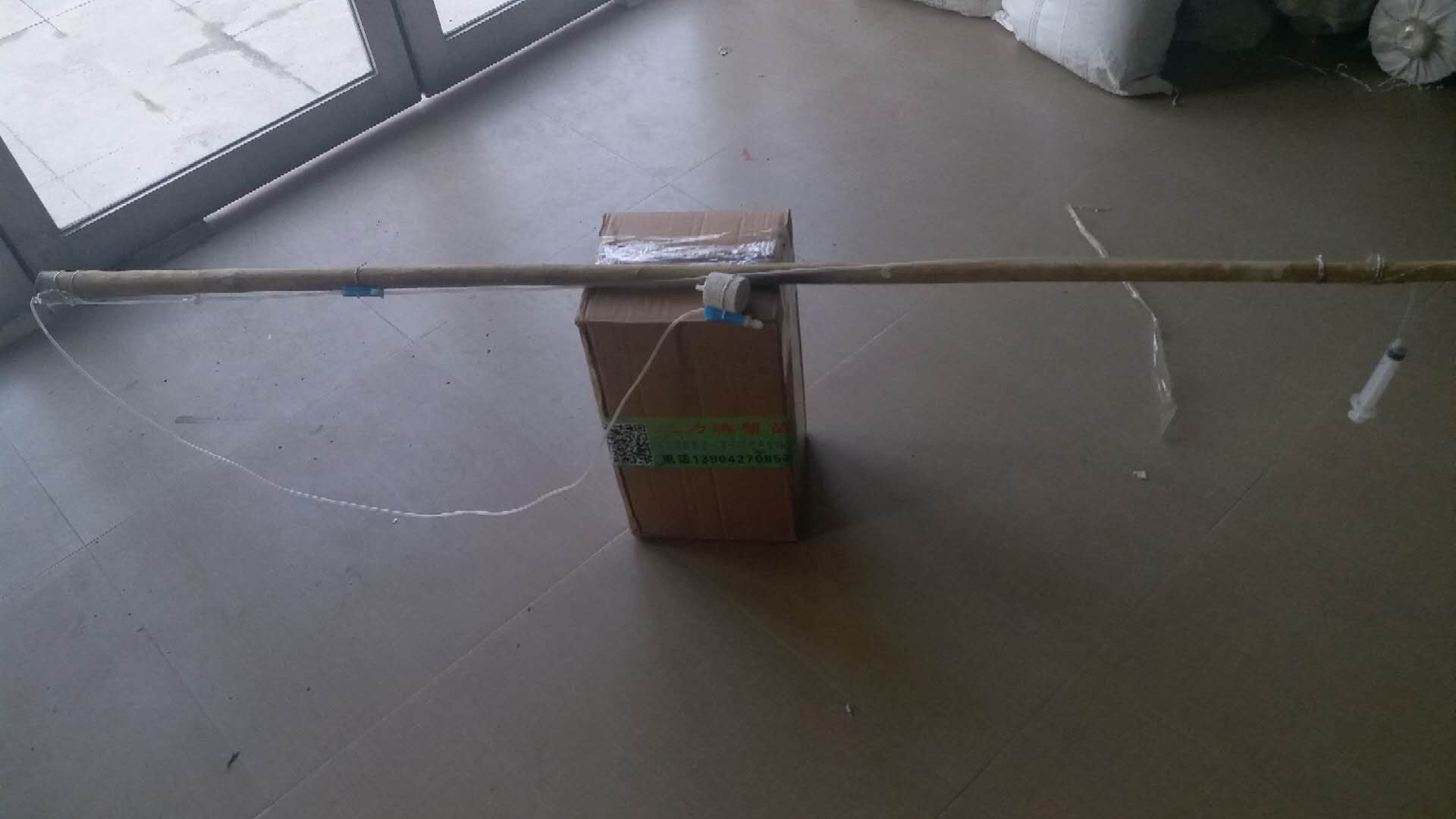 自制養(yǎng)蟹池塘底層水取樣器--二力河蟹