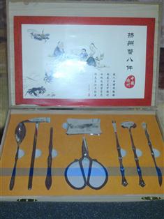 盤錦河蟹——優(yōu)雅食蟹八件套