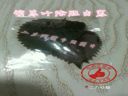 紫蘇葉除腥去寒